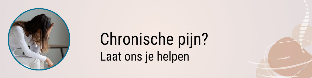 Chronische pijn? We helpen je verder